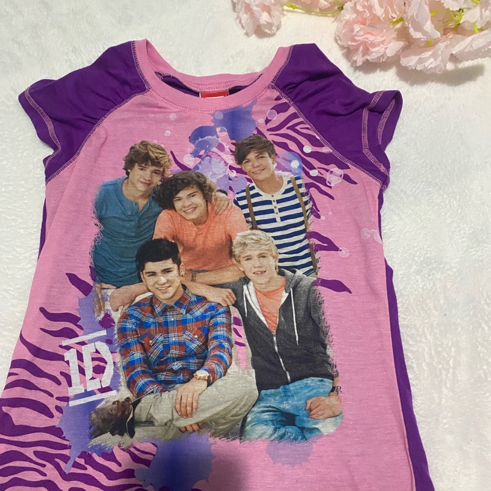 1 direction girls pijama top and bottom
